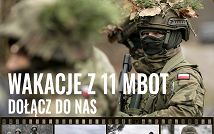 Plakat Wakacje z 11 Małopolską Brygadą Obrony Terytorialnej.jpg